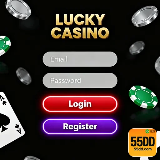 Tela de login de cassino online com jogos mobile Brasil